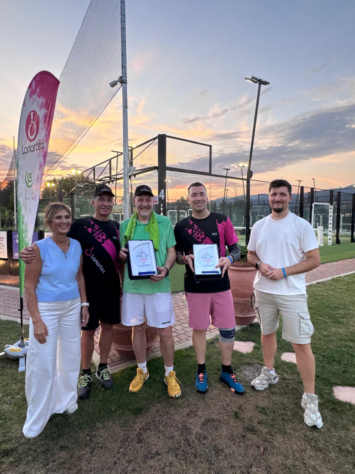 Un torneo benefico di padel per sostenere le attività dell’Associazione Spalti: torna ‘Lanartex Cup’