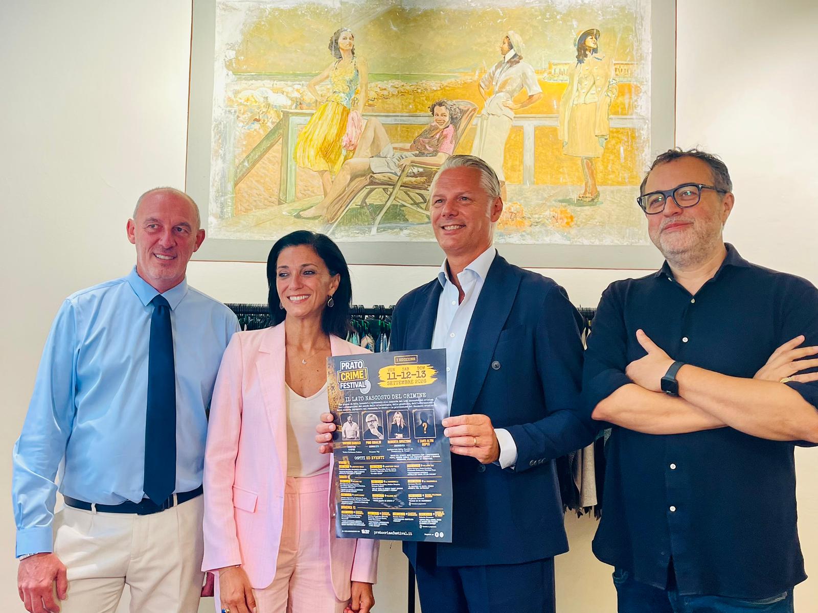 Il Crime Festival accende i riflettori di tutta Italia su Prato. Ranucci, Bruzzone, Rinaldi: grande attesa per la prima edizione della rassegna