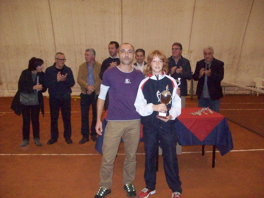 2013 Sinner premiato al Francesca Morini come miglior giocatore