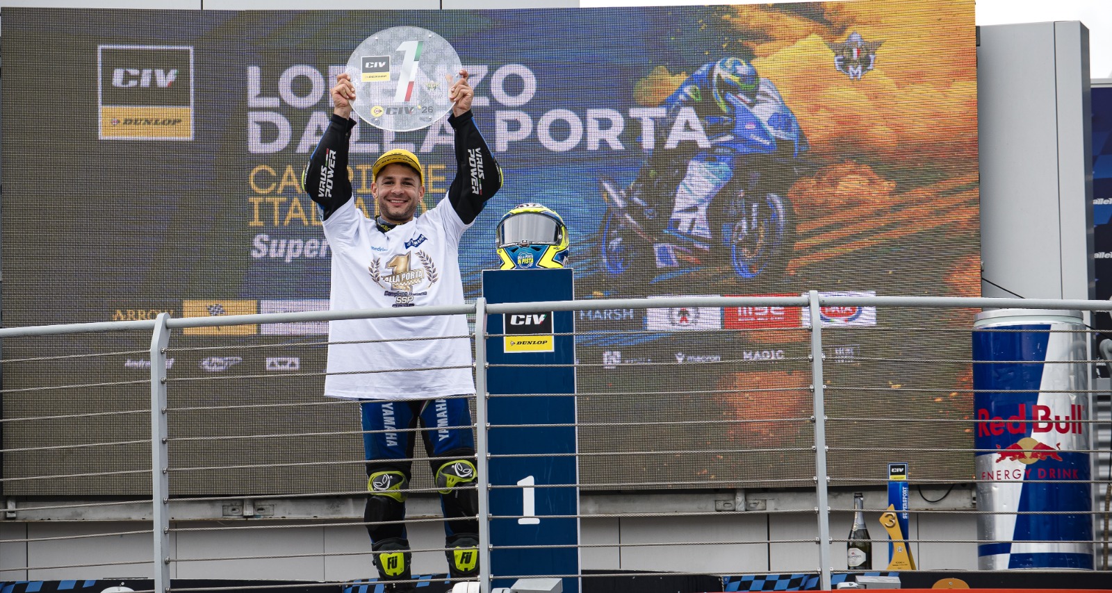 Lorenzo Dalla Porta è campione italiano Supersport 2026