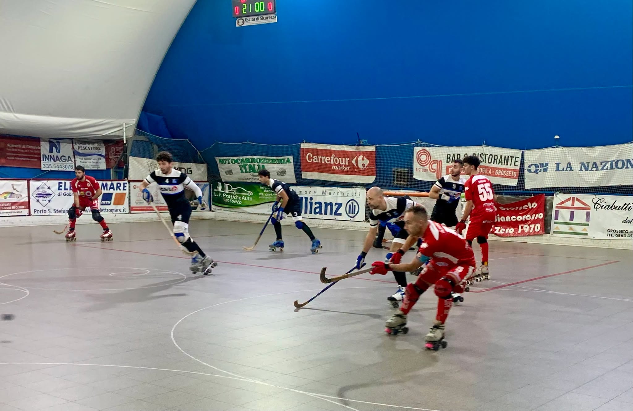 L’Hockey Prato viene battuto 7-4 a Grosseto