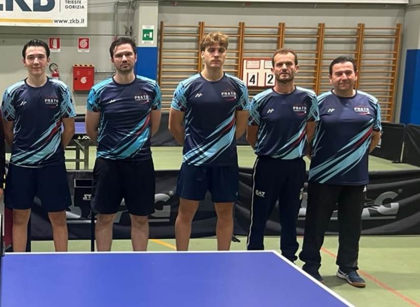 Prato Tennis Tavolo, contro Verzuolo si cerca la prima vittoria in campionato
