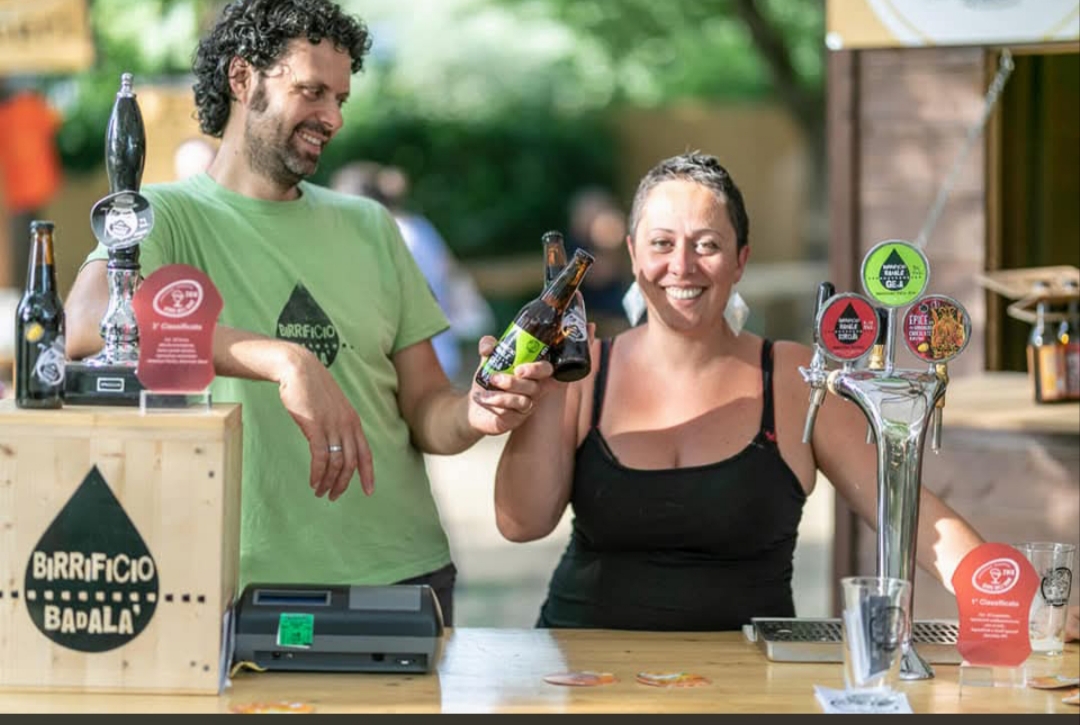 birrificio badalà Alberto Nannini ed Elena Mornati