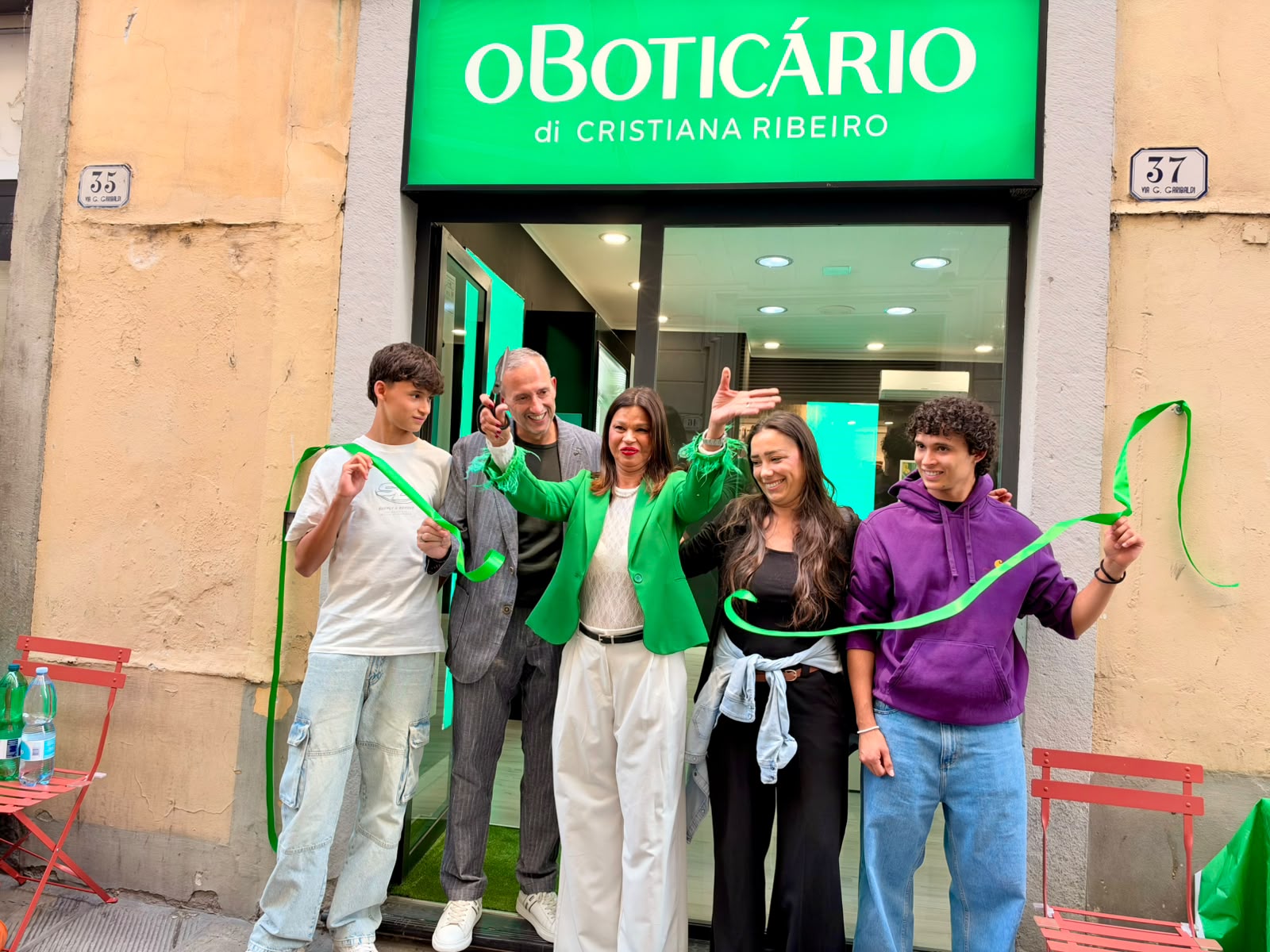 inaugurazione o boticario