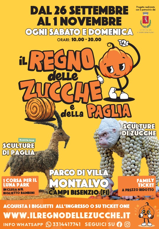 Regno delle Zucche e della Paglia, nel weekend torna la formula che piace a bambini e famiglie