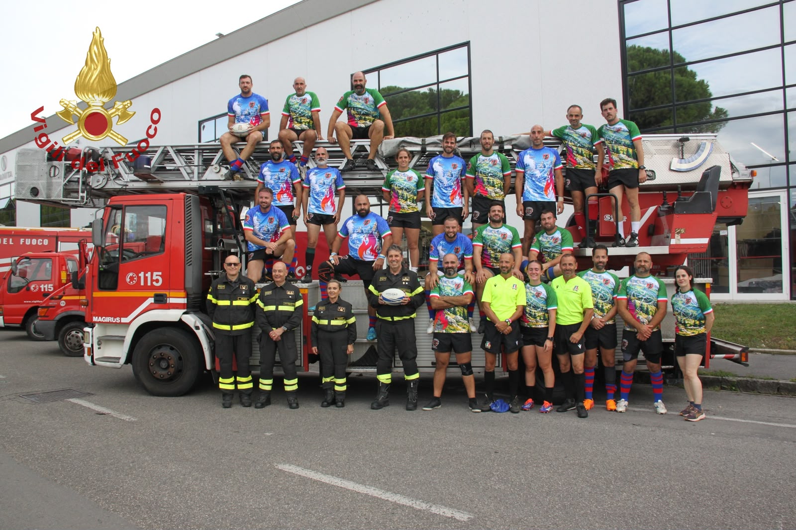 Conclusa a Prato la prima edizione del Campionato Italiano di Rugby dei Vigili del Fuoco