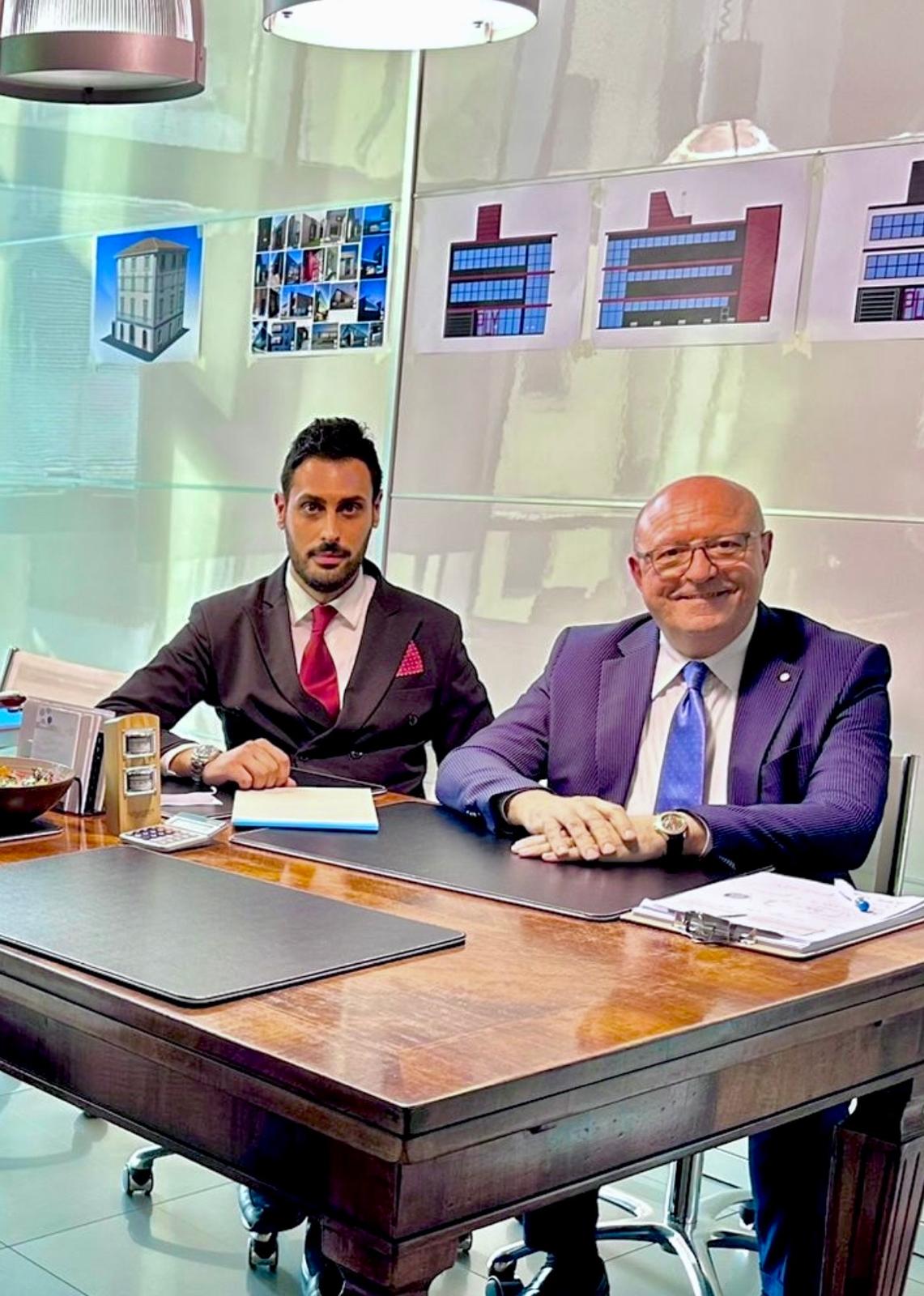 samuele di bello e paolo bellini aia
