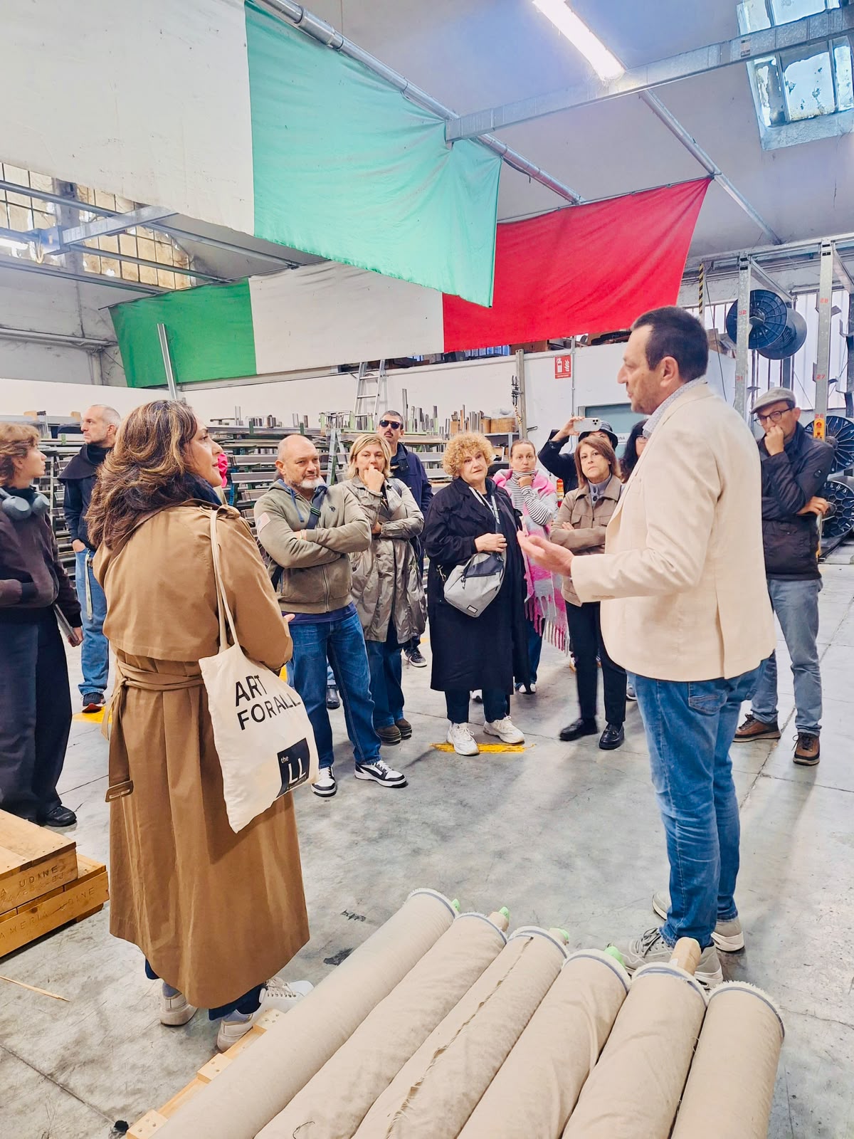 Turismo industriale, anche Tessitura Italia protagonista del tour nelle fabbriche con ‘Festival Tipo’